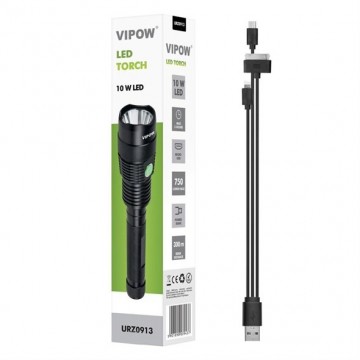 LED zaklamp - 750 Lumen - USB oplaadbaar - Powerbank functie