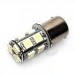 BA15S LED 13-SMD 5050 - 12V LED lamp WARM WIT