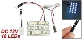 Dome LED Panel Wit 18SMD 5050