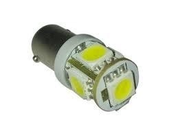 T11 BA9S Witte LED Lamp 5050 SMD 5 LED 12V