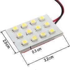 Dome LED Paneel Wit 12SMD 3528