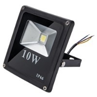1 led slim 10w ww ip66 czarny eko ray