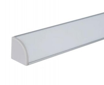 1 meter - hoek - LED profiel - aluminium