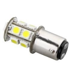 BAY15D LED 13-SMD 5050 lamp 12v wit