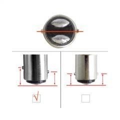 BAY15D LED 13-SMD 5050 LED lamp 12v Warm wit