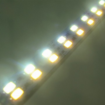 LED rigide strip - Warm / koud wit - Dubbele rij - 50cm - 12V