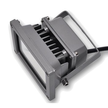 50W LED / PIR Schijnwerper Warm Wit 3200K grijze behuizing IP65