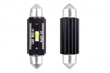 Dome - 41MM LED - CANBUS - 1860 - 1 SMD - extra fel - 12/24V - 2 stuks