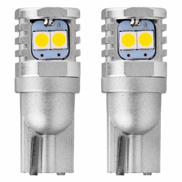 T10 LED - 3030 - CANBUS - 6 SMD - 12/24V - Wit - 2 stuks