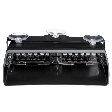 Dashboard flitser - WIT - 17 patronen - 16 LED