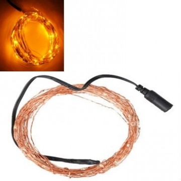 5 meter - Geel - LED verlichting - 12 volt - ultra dun