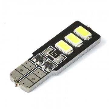 T10 - 5730 - canbus - 6 smd - 12 volt - 2 stuks 