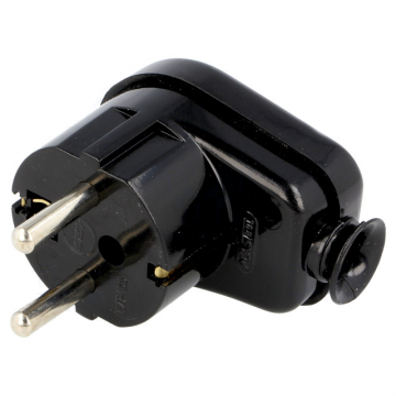 230V Stekker - 16A met schakelaar - Zwart