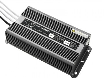 LED driver 12volt 16,7A 200W - IP67 - WATERPROOF