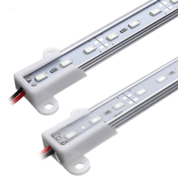 LED strip 50cm in Aluminium Profiel - outdoor IP65 - Koud Wit - 12V