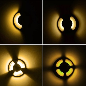 7x LED tuinpad spot - 12V - 3 watt - 36mm - complete set9