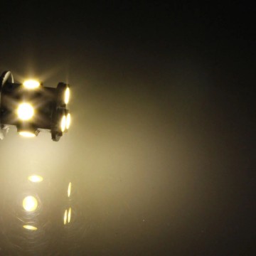 1x warm wit rv 1156 daytime blub running lamp 8 emitters 5050 smd led s25 7506jpg1