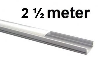 2,5 meter - 7mm slim - LED Profiel - aluminium