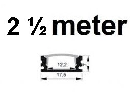 2,5 meter - 7mm slim - LED Profiel - aluminium