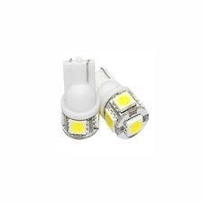 T10 - 12 volt - 5 LED - 5050 SMD - KOUD WIT 6500K