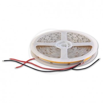 5 meter daglicht led strip - 512Leds/m - 24V - COB
