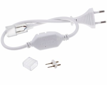 Voedingskabel voor 230V LED strips: 3528, 2835, 3014, 5050