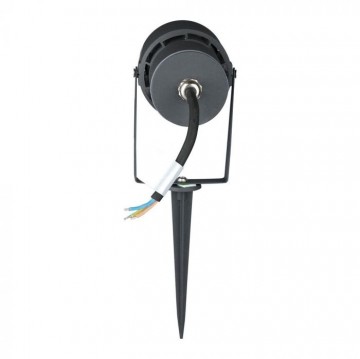 220 Volt - Tuinlamp - Warm Wit - 12 Watt - Grijze Behuizing - Grond spot