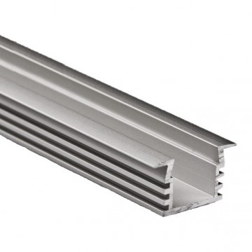 1 meter - 12mm inbouw - LED Profiel- aluminium - u profiel