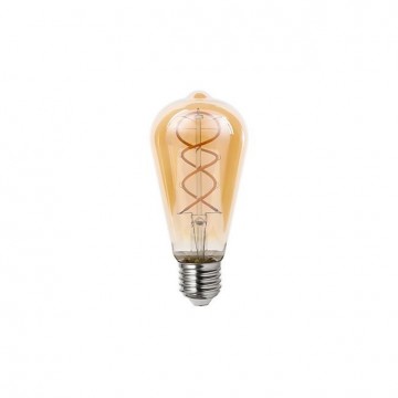 E27 filament lamp - Dimbaar - Extra warm wit - 250 Lumen - 4W - ST64