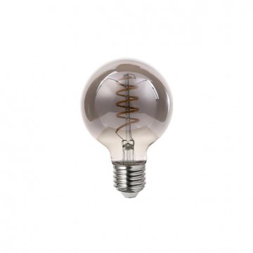 E27 filament lamp - Dimbaar + Smokey - Extra warm wit - 250 Lumen - 4W - G80