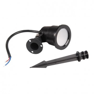 LED mini grondspot - 230V - Warm wit - 22cm - Met prikpen