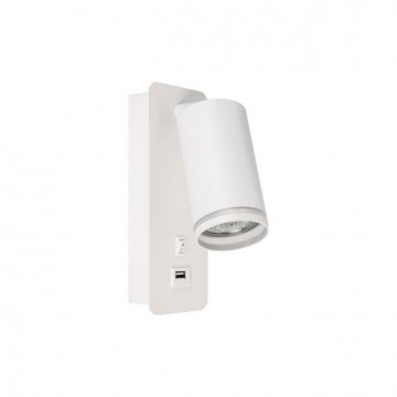 LED leeslamp - 55mm - USB poort - Wit