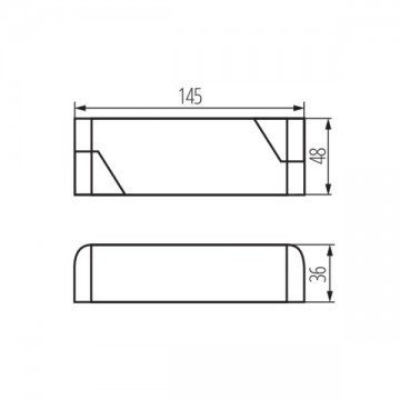 Inbouw Adapter / Voeding 12V - 2,5A - 30W - Kanlux