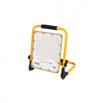 100W LED schijnwerper - Oplaadbaar - 17000 Lumen - IP65 - Neutraal wit
