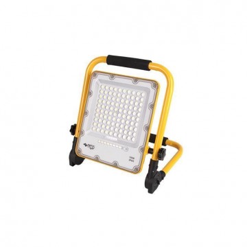 50W LED schijnwerper - Oplaadbaar - 8500 Lumen - IP65 - Neutraal wit50W LED bouwlamp - Oplaadbaar - 8500 Lumen - IP65 - Neutraal wit