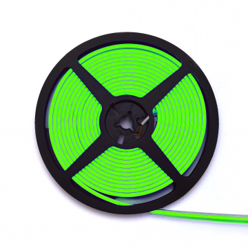 LED NEON - Groen - 6x12mm - 120 led/m - 12V - 5 meter