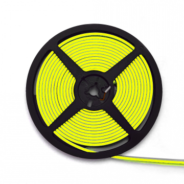 LED NEON - Geel - 4x10mm - 140 led/m - 24V - 5 meter