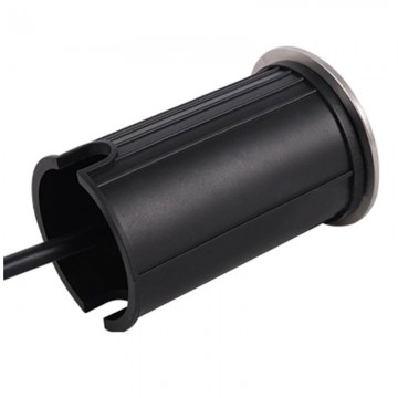 LED grondspot - tuinpad 2 kanten - 61mm - warm wit - 5W