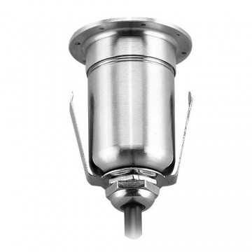 LED grondspot - tuinpad 3 kanten - 51mm - warm wit - 3W