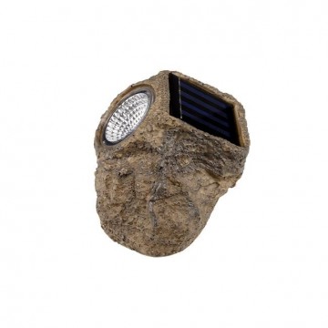 Solar tuin decoratielamp - 15cm - Warm wit - Schemersensor