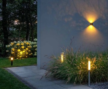 5x LED tuinpaal - 1 Watt - 12V - 440mm - complete set