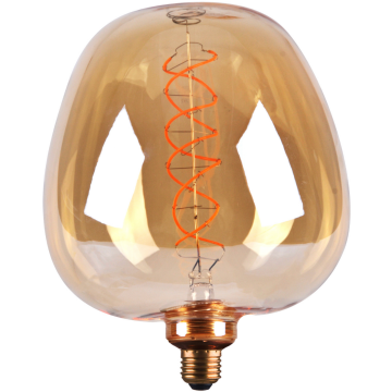 E27 LED filament - S190 - 260 lumen - Extra warm wit - Premium vintage