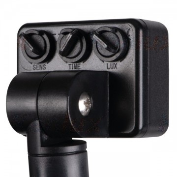 10W LED schijnwerper - Schemer + bewegingssensor - 800 Lumen - Koel wit