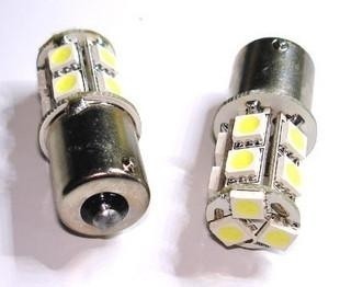 BA15S LED 13-SMD 5050 - 12V LED lamp WARM WIT