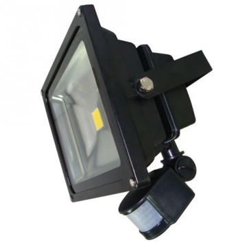 30W LED / PIR schijnwerper Warm Wit 4000K
