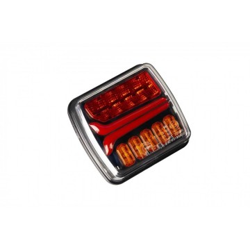 LED achterlichtcombinatie - 12 / 24V - 4 in 1 - 34 LED - Links