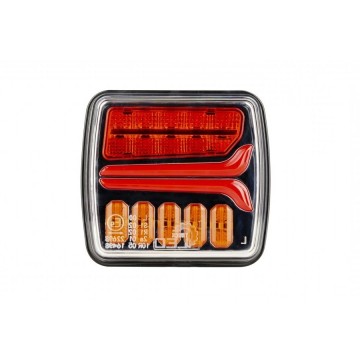 LED achterlichtcombinatie - 12 / 24V - 4 in 1 - 34 LED - Rechts