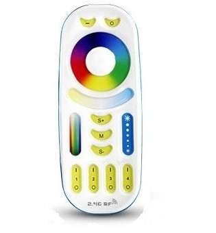 Controller RGB / WW LED afstandsbediening -  RF 2.4G 4-zone (Mi-light 2.0)