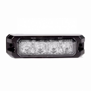 ORANJE bumper flitser - E keurmerk - R65 - 4 LED Compact - synchronisatie