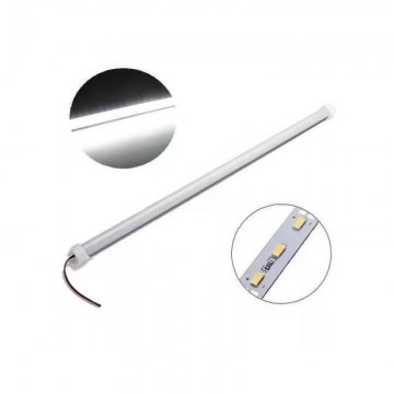 LED strip 100cm - Aluminium Profiel - IP65 - Koud Wit 